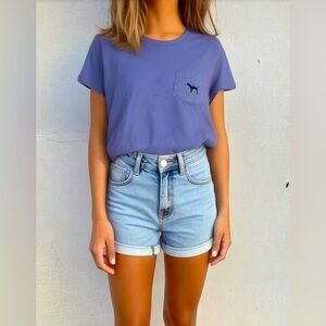 Victoria’s Secret Pink Multicolor Dog Size Extra Small T-Shirt